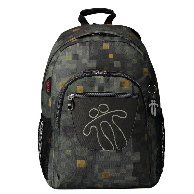 Mochila Totto verde adaptable a carro