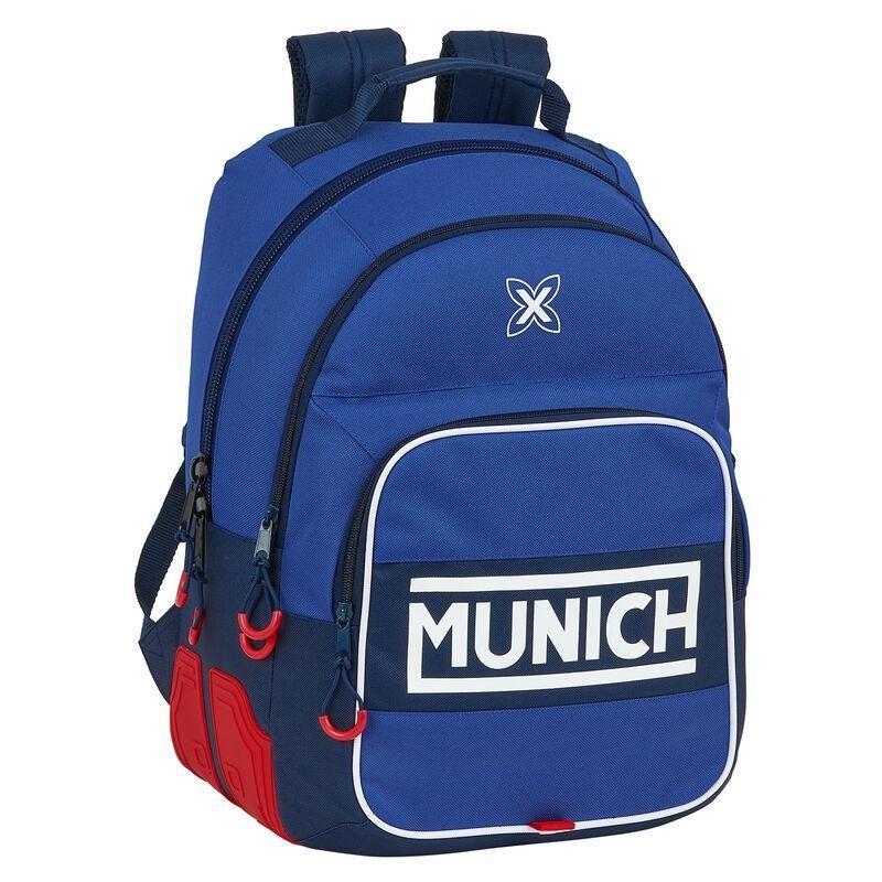 Mochila Munich azul adaptable a carro