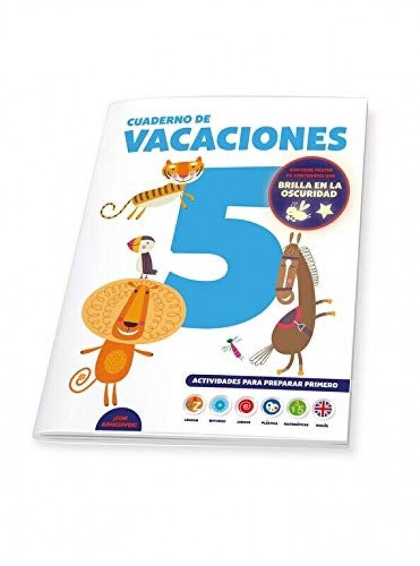 Cuaderno de repaso 3º infantil Saldaña