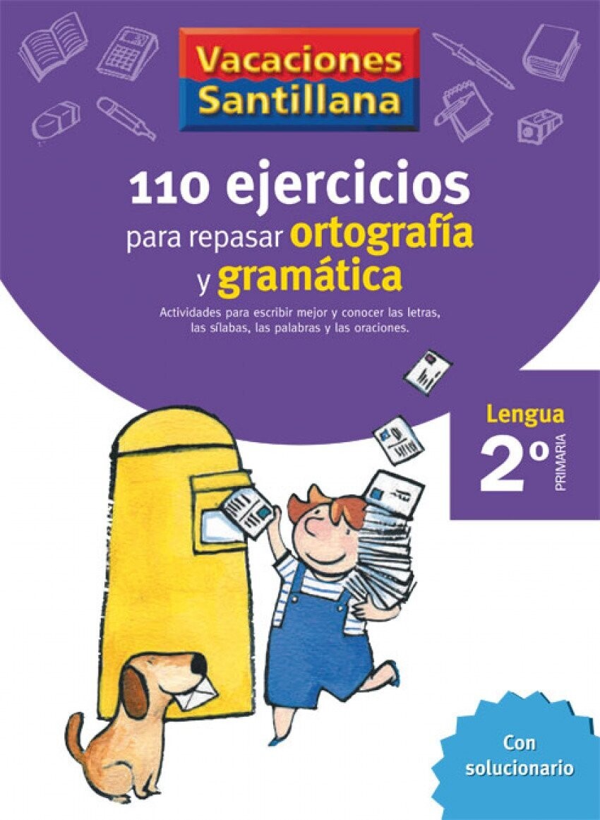 110 ejercicios para repasar ortografía y gramática 2º primaria