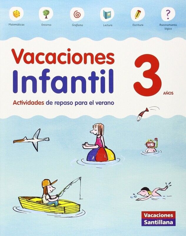 Vacaciones Santillana 1º infantil