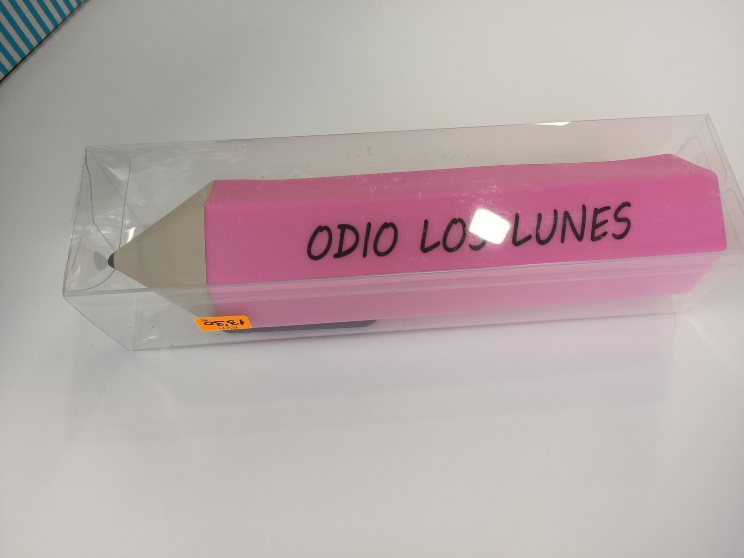 Estuche lapicero silicona rosa