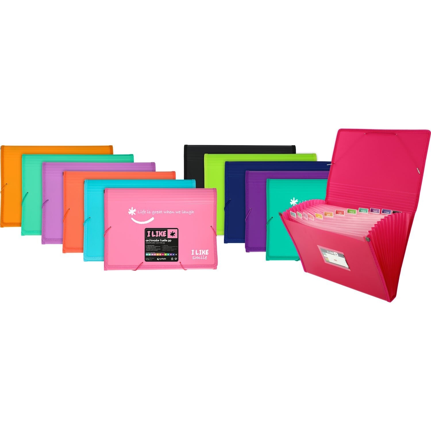 Carpeta fuelle plástico grafoplás