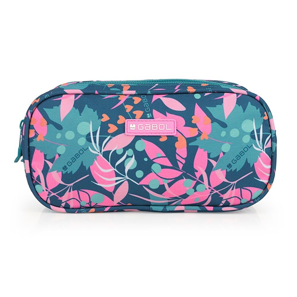 Estuche triple Gabol flores