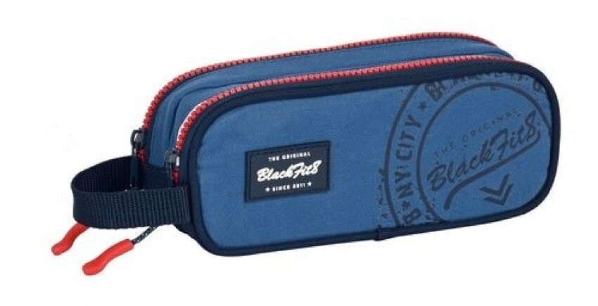 Estuche Blackfit8 stamp doble
