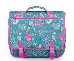 Cartera extrascolar turquesa