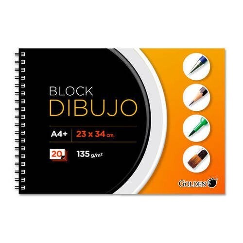 BLOCK DE DIBUJO GOLDEN