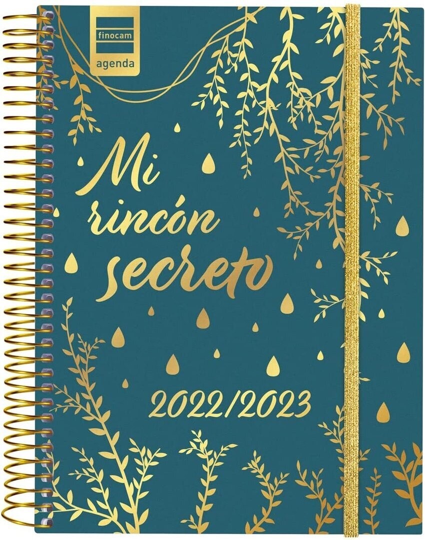 Agenda 4º tapa plástico Mi rincón secreto día página