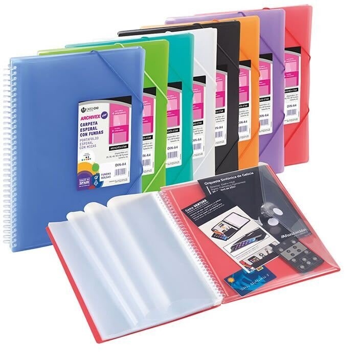 Carpeta de 20 fundas