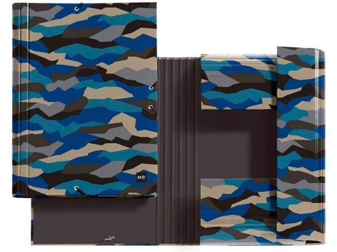 Carpeta carton duro camuflaje