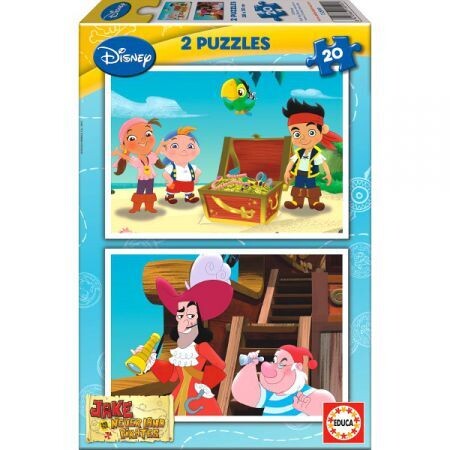 Puzle Jack and the neverland pirates. 20 piezas