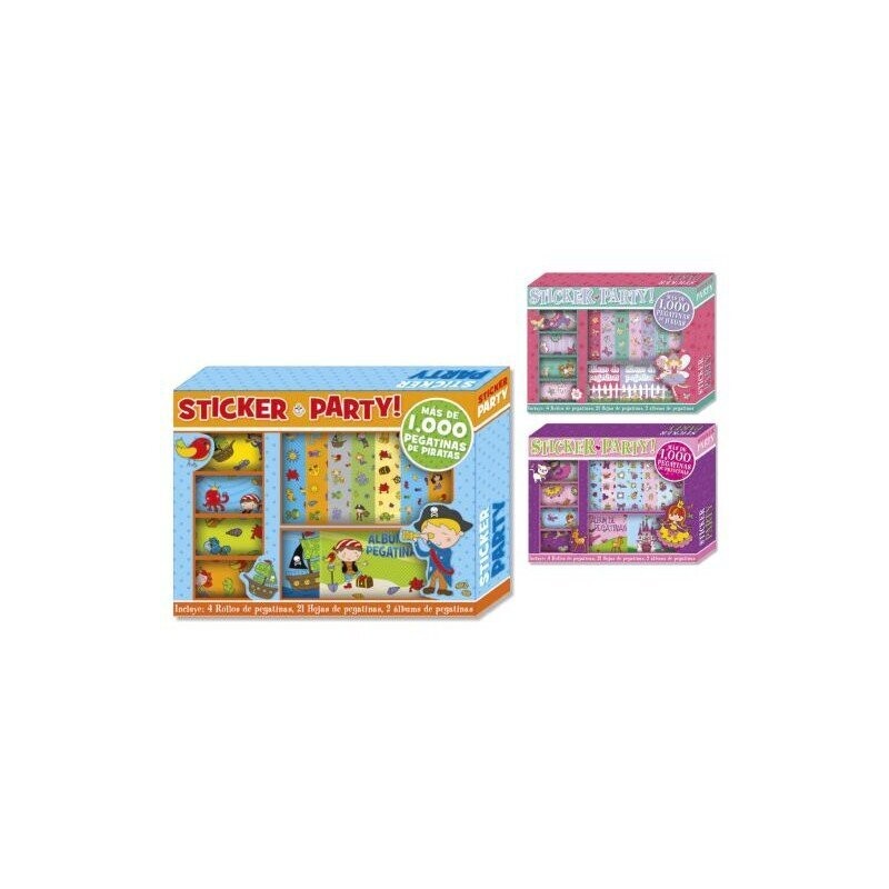 ALBUM PEGATINAS STICKER PARTY
