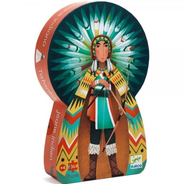 Puzle Tatanka, jeune indien. 36 piezas grandes