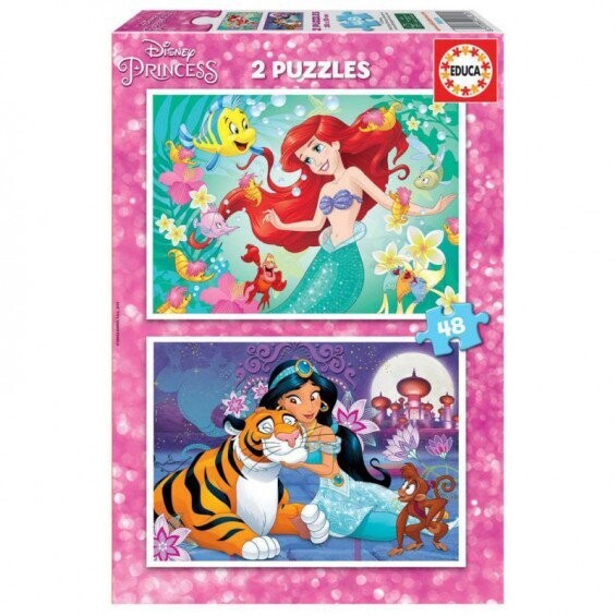 Puzle Princesas Disney. 48 piezas