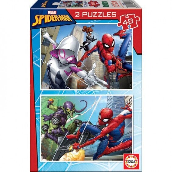 Puzle Spider-man. 48 piezas