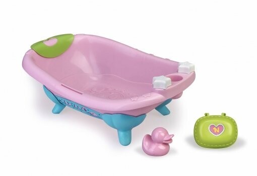 Accesorio Bañera Para Muñecos Bebés Nenuco, Para Niños Y Niñas A Partir De 1 Año