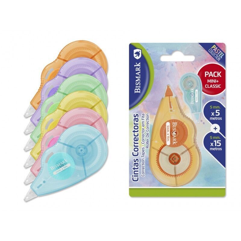 Tippex con funda de color + minitippex