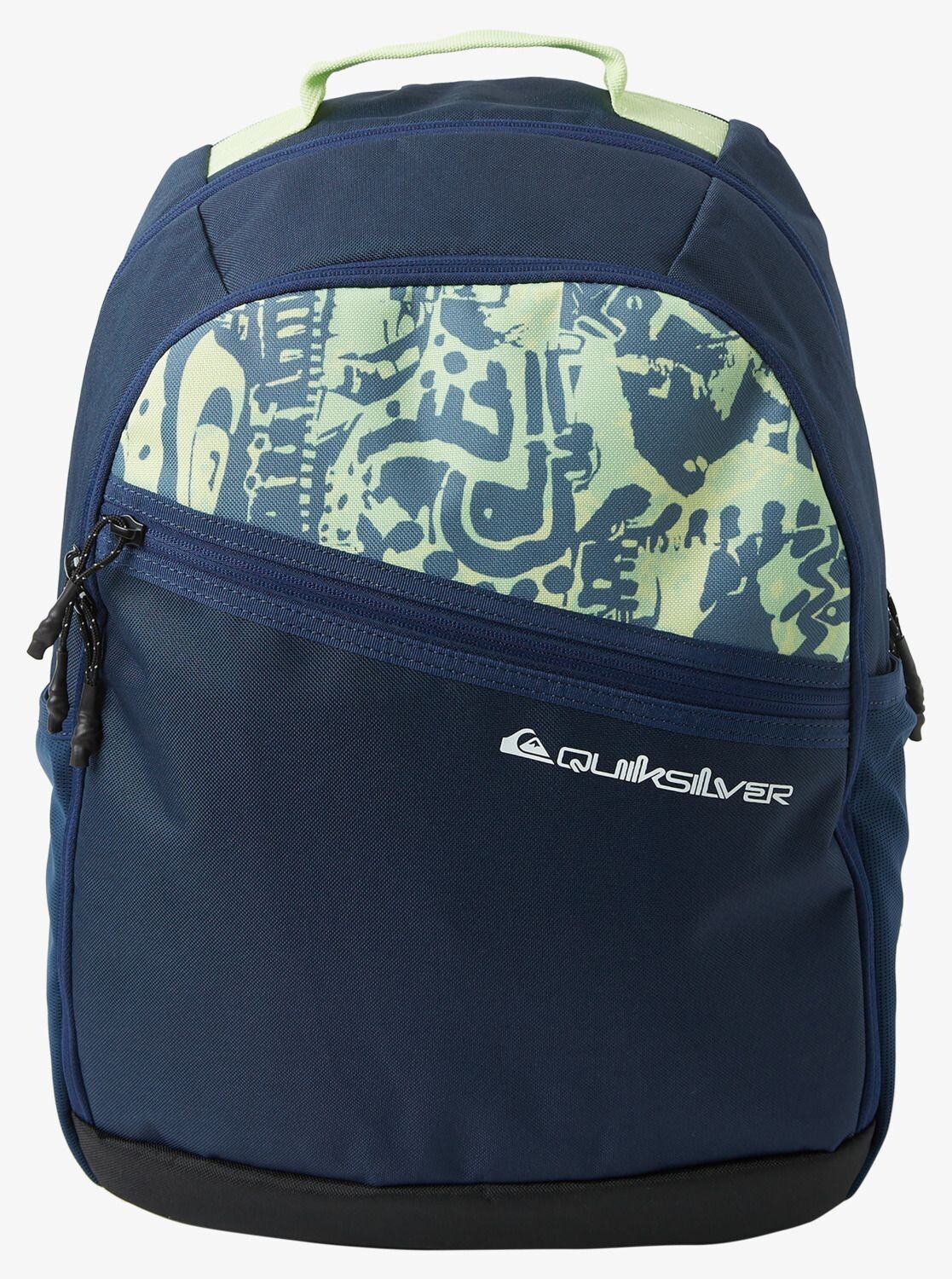 Mochila Scholie 2.0 azul y verde