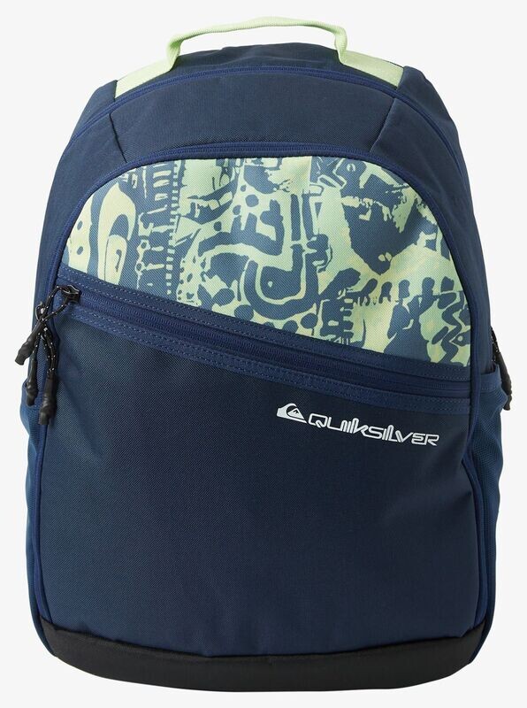 Mochila Scholie 2.0 azul y verde