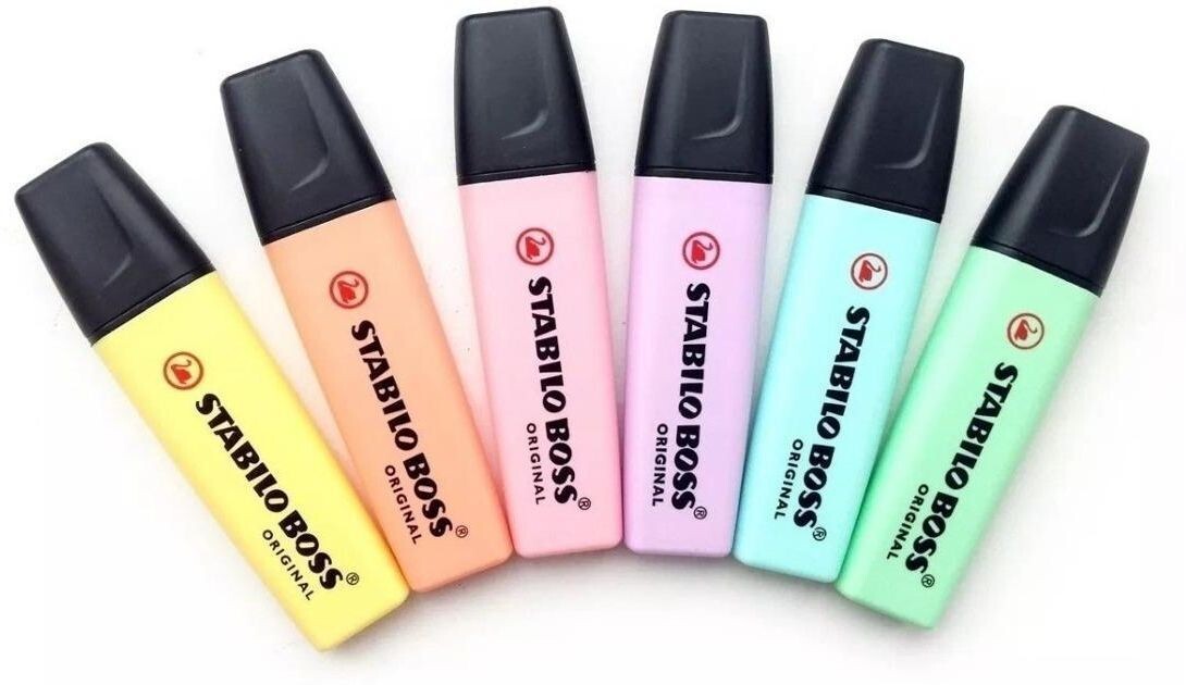Flouroscentes Stabilo Pastel