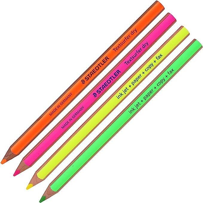 Lápiz fluorescente staedtler