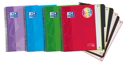 Cuaderno OXFORD CLASSIC EUROPEANBOOK 4 CON SEPARADORES