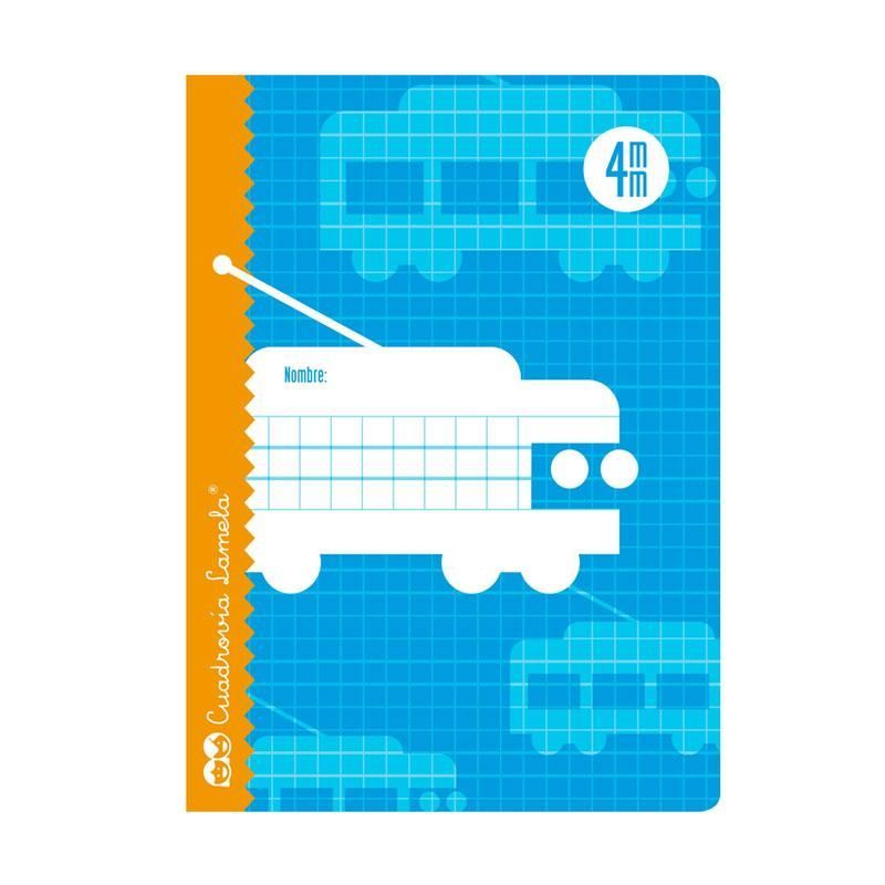 Cuaderno Lamela pauta 4mm y 30 hojas