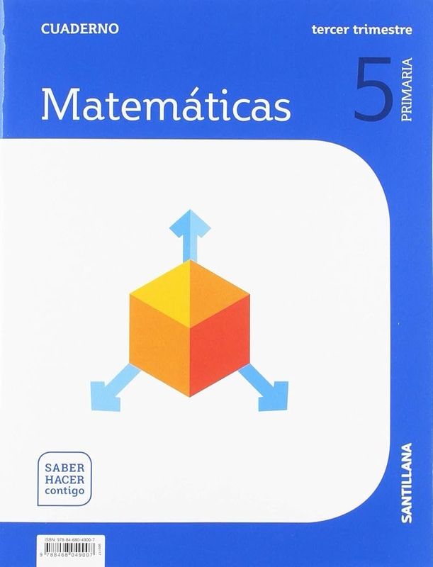 CUADERNO MATEMÁTICAS 3-5ºPRIMARIA. SABER HACER CONTIGO