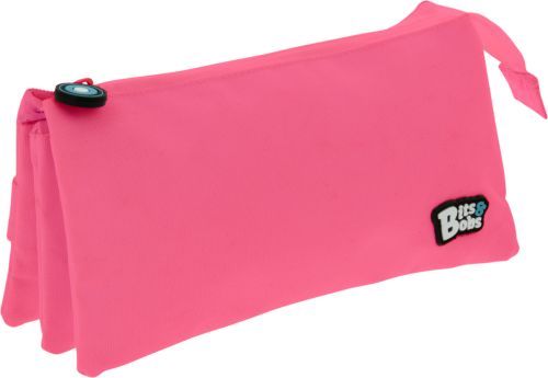 PORTATODO TRIPLE PLANO BITS & BOBS ROSA 24,5X12X14 CM