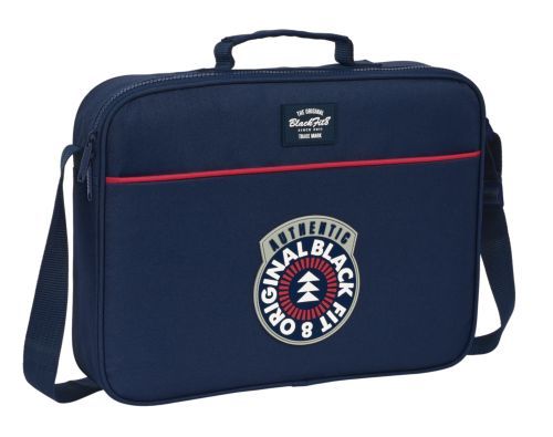 CARTERA EXTRAESCOLARES RECICLADO BLACKFIT8 AUTHENTIC 38x28x6cm