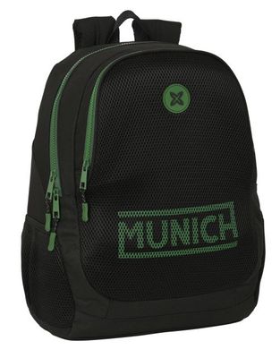MOCHILA ADAPTABLE CARRO MUNICH CAVIAR 32x44x16cm