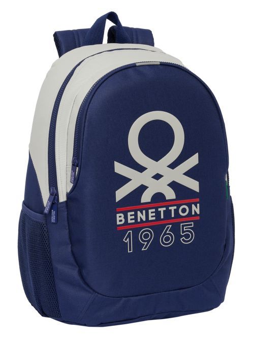 MOCHILA ADAPTABLE CARRO BENETTON VARSITY 32x44x16cm