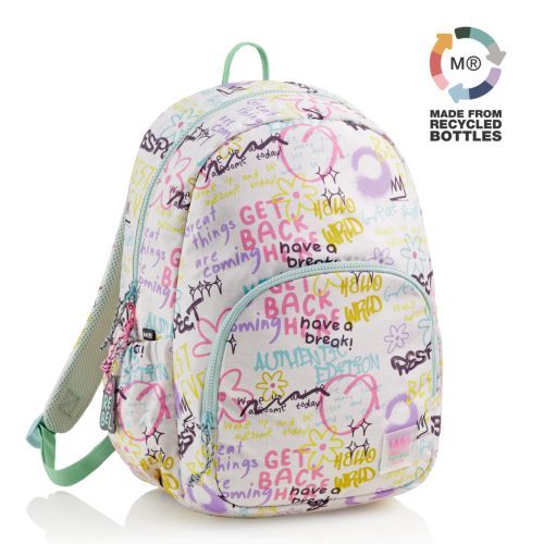 MOCHILA DOBLE ROMA RECICLADA REBEL