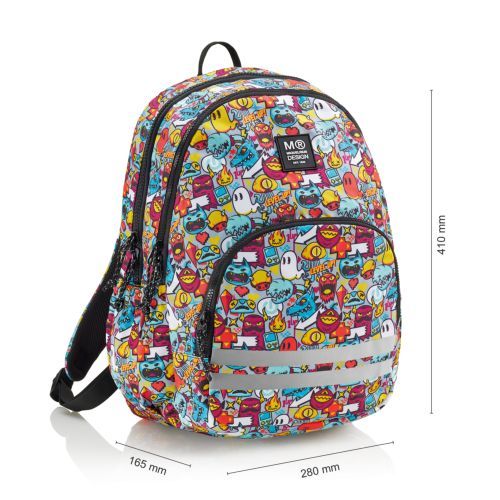 MOCHILA TRIPLE OSLO RECICLADO LEVEL UP