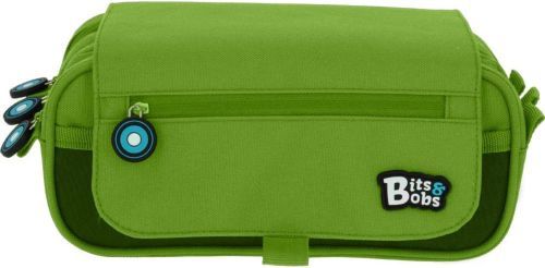PORTATODO TRIPLE SOLAPA BITS & BOBS VERDE 23X10X10 CM