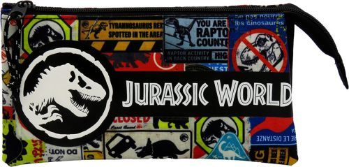 PORTATODO PLANO TRIPLE JURASSIC WORLD DANGER