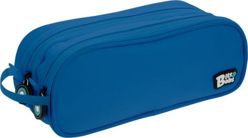 PORTATODO DOBLE BITS & BOBS AZUL 24,5X9,5 CM