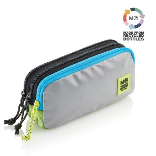 PORTATODO TRIPLE RECT RECICLADA RIDER GREEN
