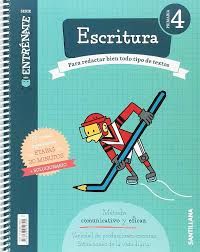 Entrénate cuaderno de escritura 4