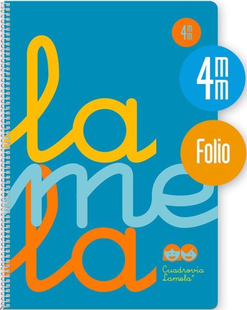 CUADRNO LAMELA 4mm anillado