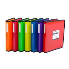 Carpeta plástico 40 mm ROJA