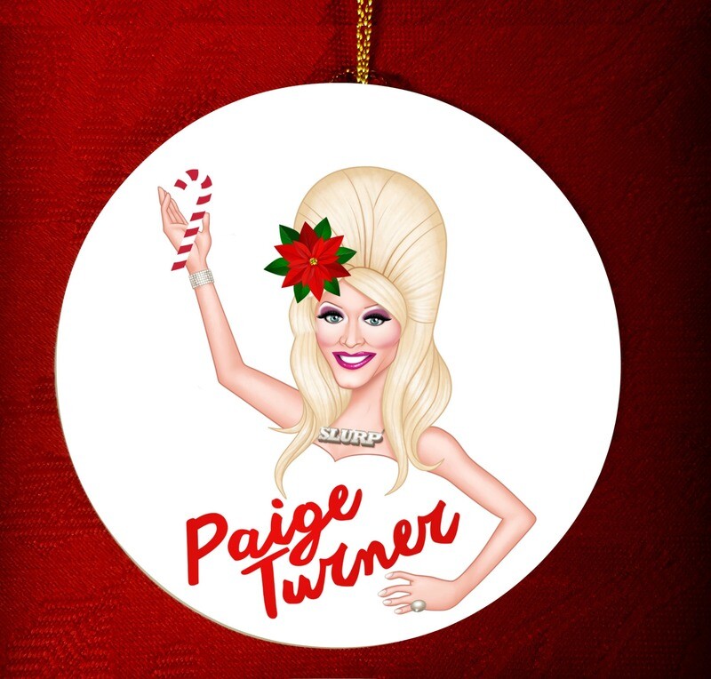 Paige Turner Ornament