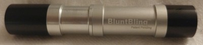 BluntBling Black Tips Silver Middle