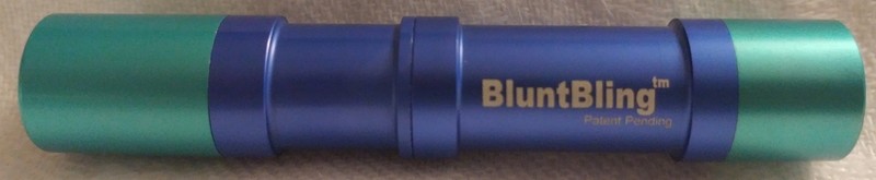 BluntBling  Teal  Tips Blue Middle