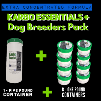 Canine Breeders Pack (One 5-Pound Container  PLUS Eight 1-Pound)