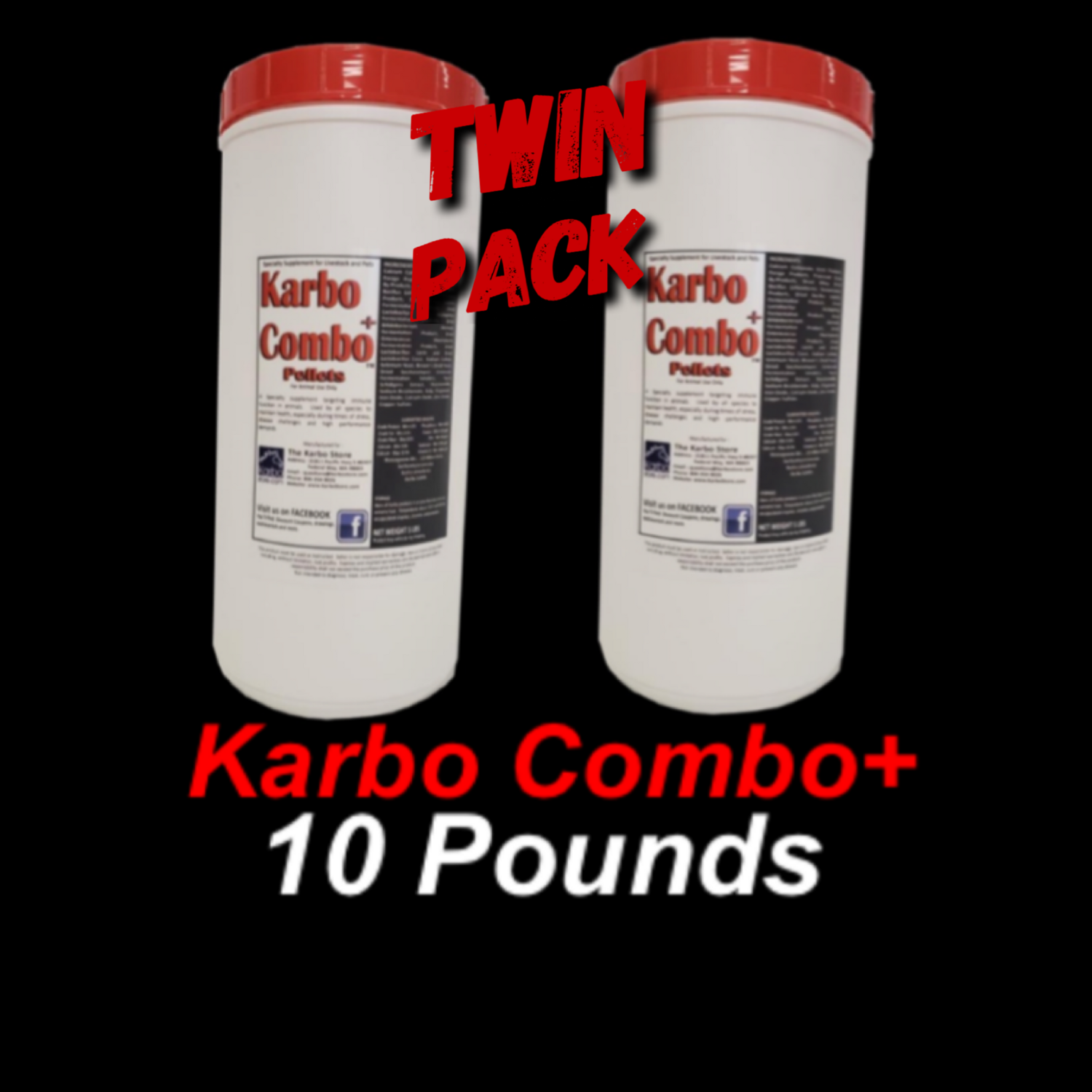Karbo Combo+ - Twin Pack (10 Pounds)