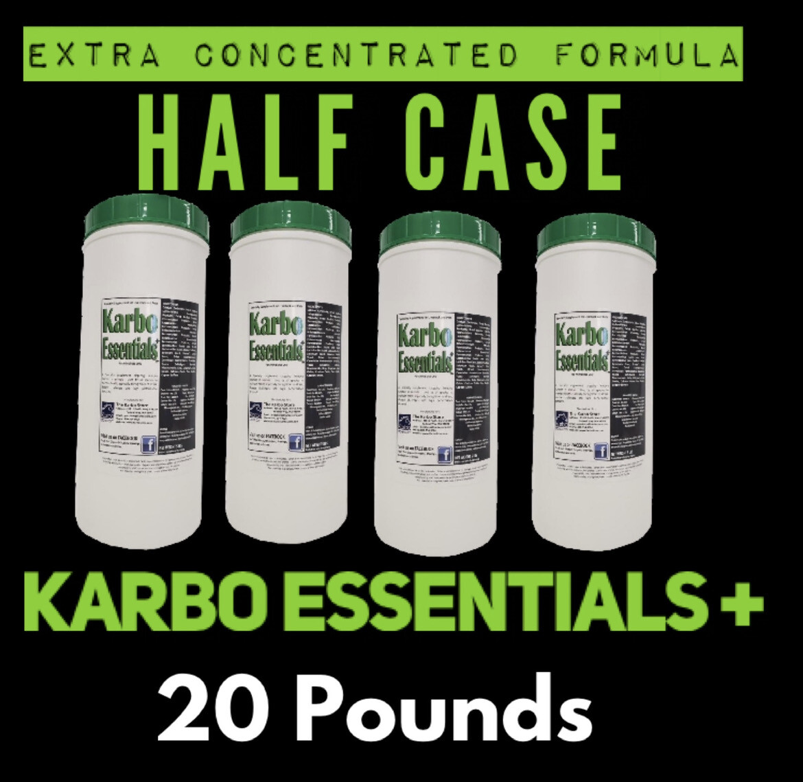 Karbo Essentials +  Half Case (20 Pounds)