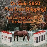 Karbo Combo+ Full Case (40 Pounds)