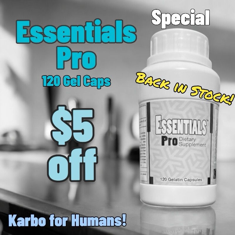 Essentials PRO- 1 bottle (120 Gel Caps)-Ships Separately