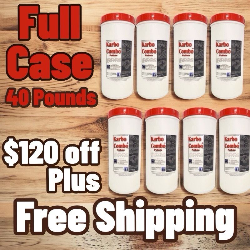 Karbo Combo+ Full Case (40 Pounds)